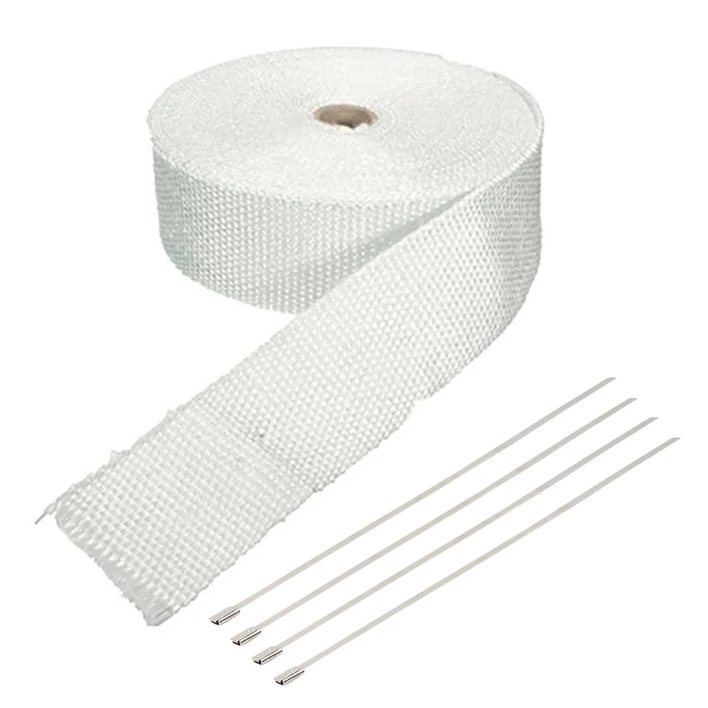 15 мм * 25 5 термообертка для выхлопных газов рулонная лента заголовка трубки