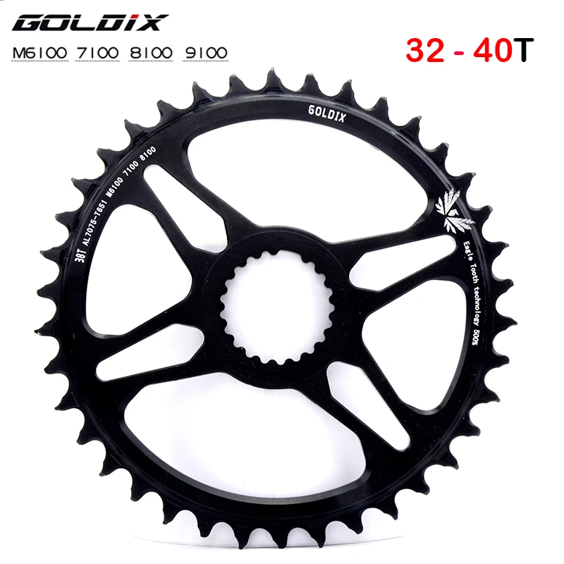 

Звездочки GOLDIX подходят для горного велосипеда Shimano 12 Скоростей Deore XT M7100 M8100 M9100, широкий и узкий велосипед