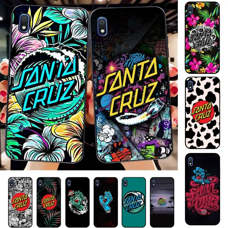 

Santa Cruz Skateboards Art Phone Case for Samsung A51 01 50 71 21S 70 31 40 30 10 20 S E 11 91 A7 A8 2018