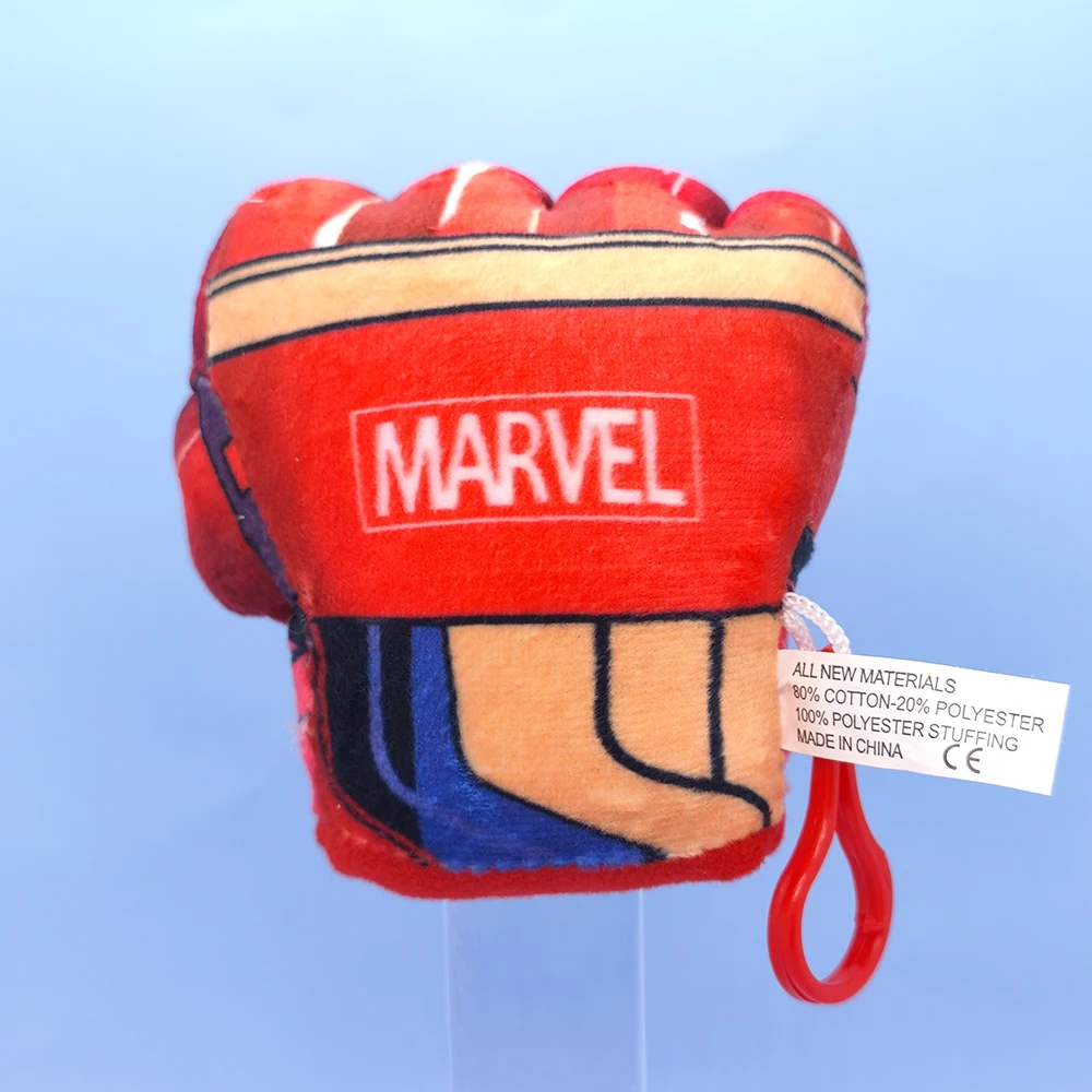 Брелок-перчатка Marvel С Супергероем И Подвижными Пальцами Подвесная Кукла Для