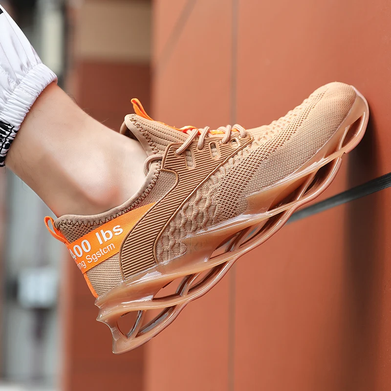 New Popular Lightweight Men's Professional Running SWhoes Comfortable Breathable Mesh Sports Shoes Fashion Men's Casual Shoes