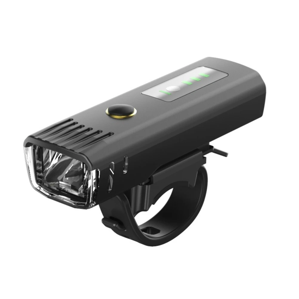 

Bike Anti-glare Bicycle Light USB Rechargeable Battery Cycling Headlight Bike Accessories Bicycle Induction Black Front Light