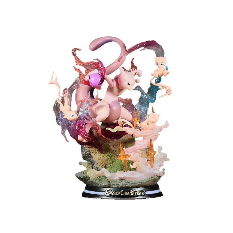 

Japan Pokémon Ultra Dream Fantasy Evolution Scene Luminous Figurine GK Model Desktop Decoration Gift Model Collect Toys Figure