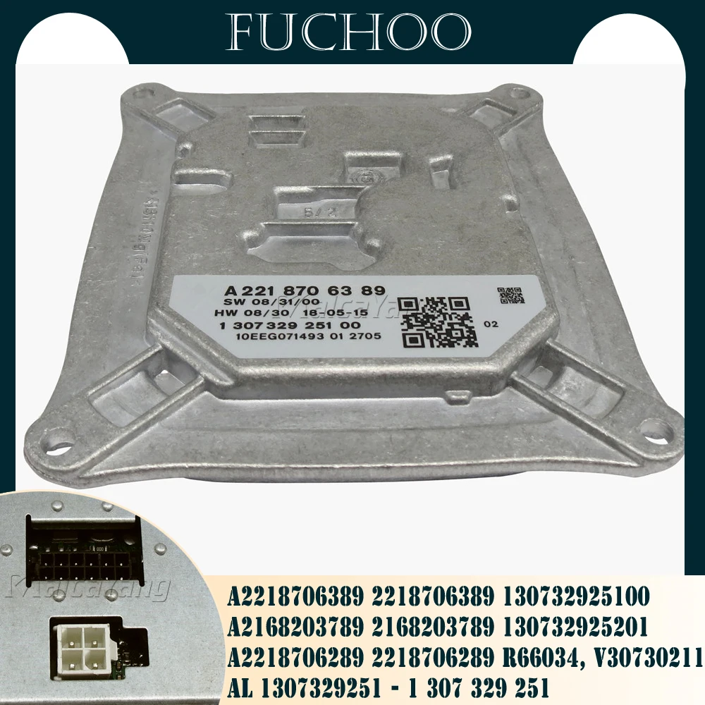 

Car Accessories LED Headlight Lamp Ballast Control Unit Module for Mercedes Benz W221 S-Class 2009-2013 A2218706389 A2168203789