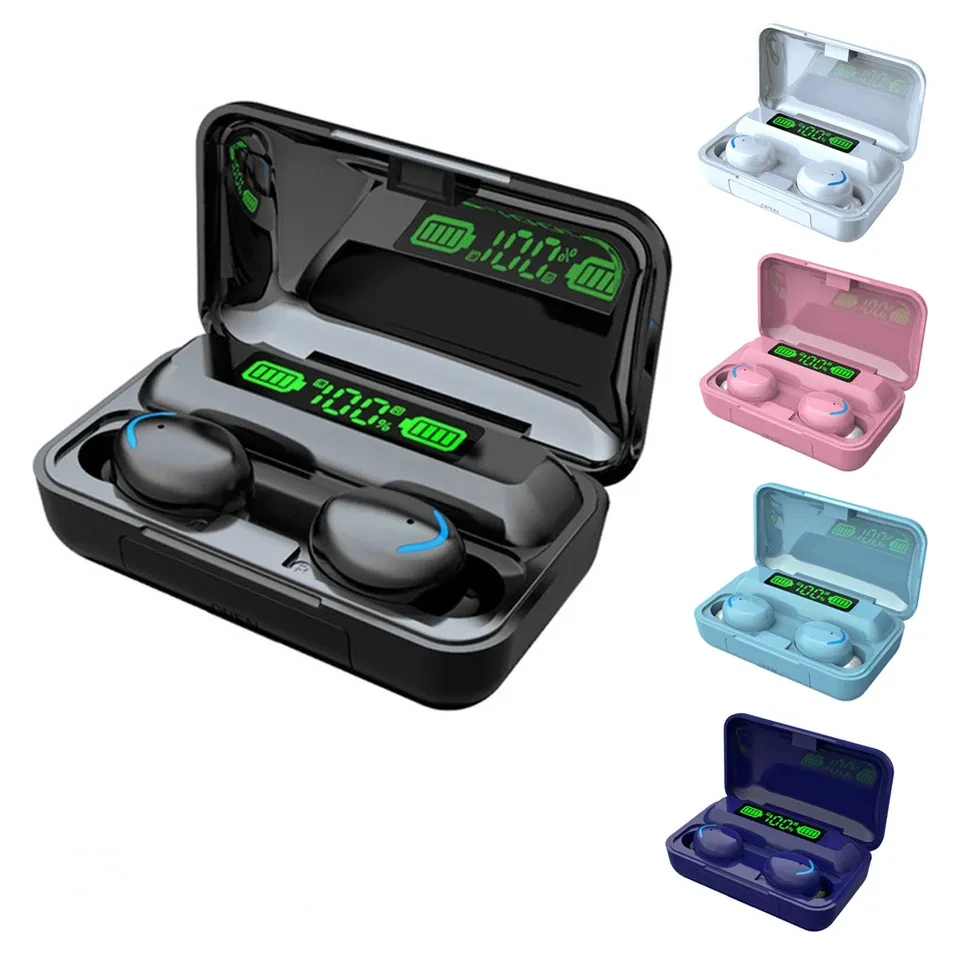 Спортивные наушники 5 0 TWS F9-5C Touch