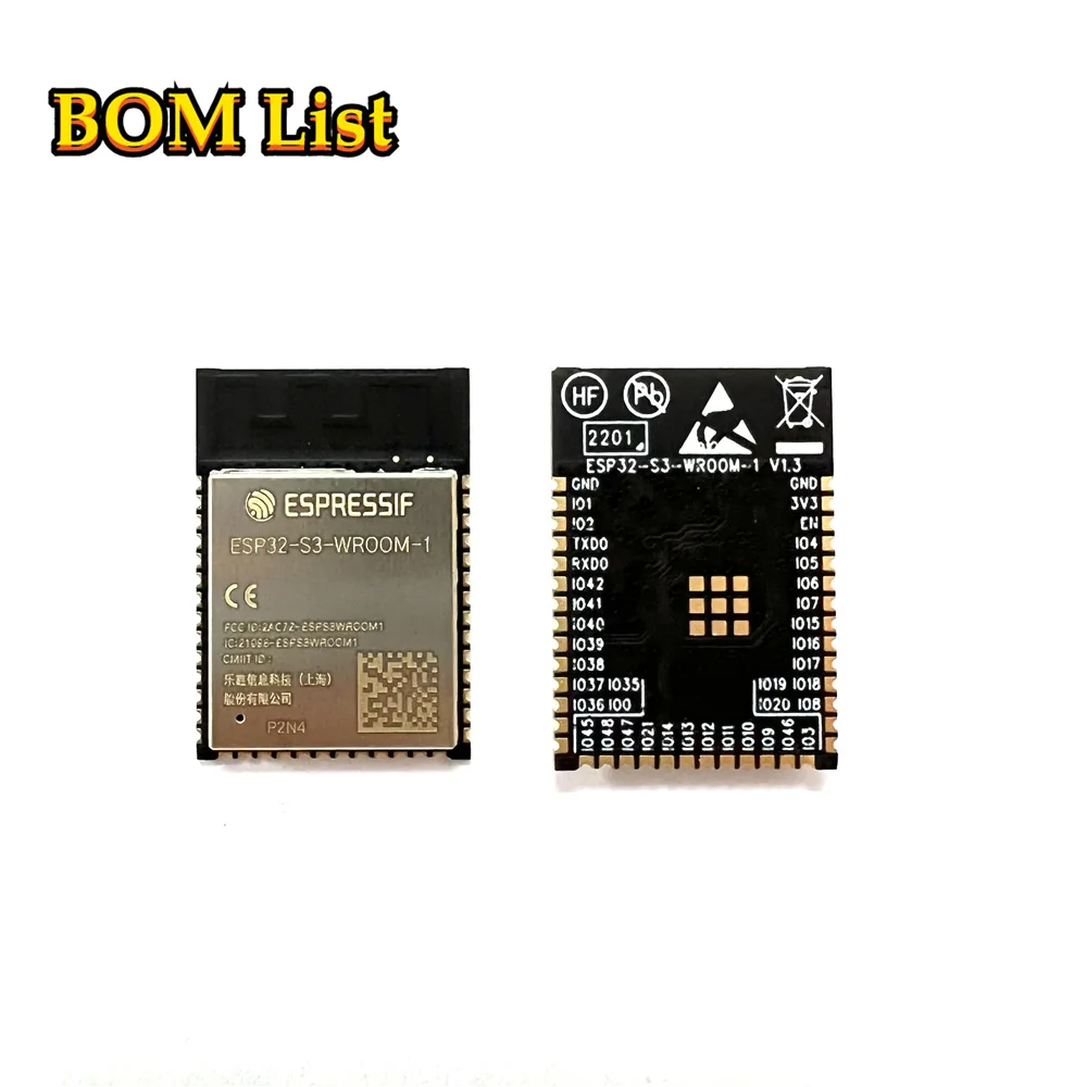 ESP32-S3-WROOM-1 4MB 16MB ESP32-S3-WROOM-1-N4 ESP32-S3-WROOM-1-N16R8 2 4 GHz Wi-Fi и BLE 5 модуль PCB антенна беспроводной