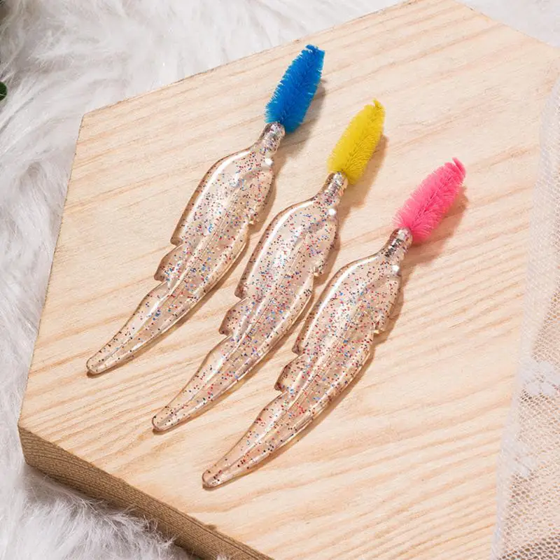 

1 Pcs Eyelash Brush Cosmetics Crystal Handle Eyelash Curler Mascara Wands Applicator Diamond Eyelashes Brushes Makeup Brush