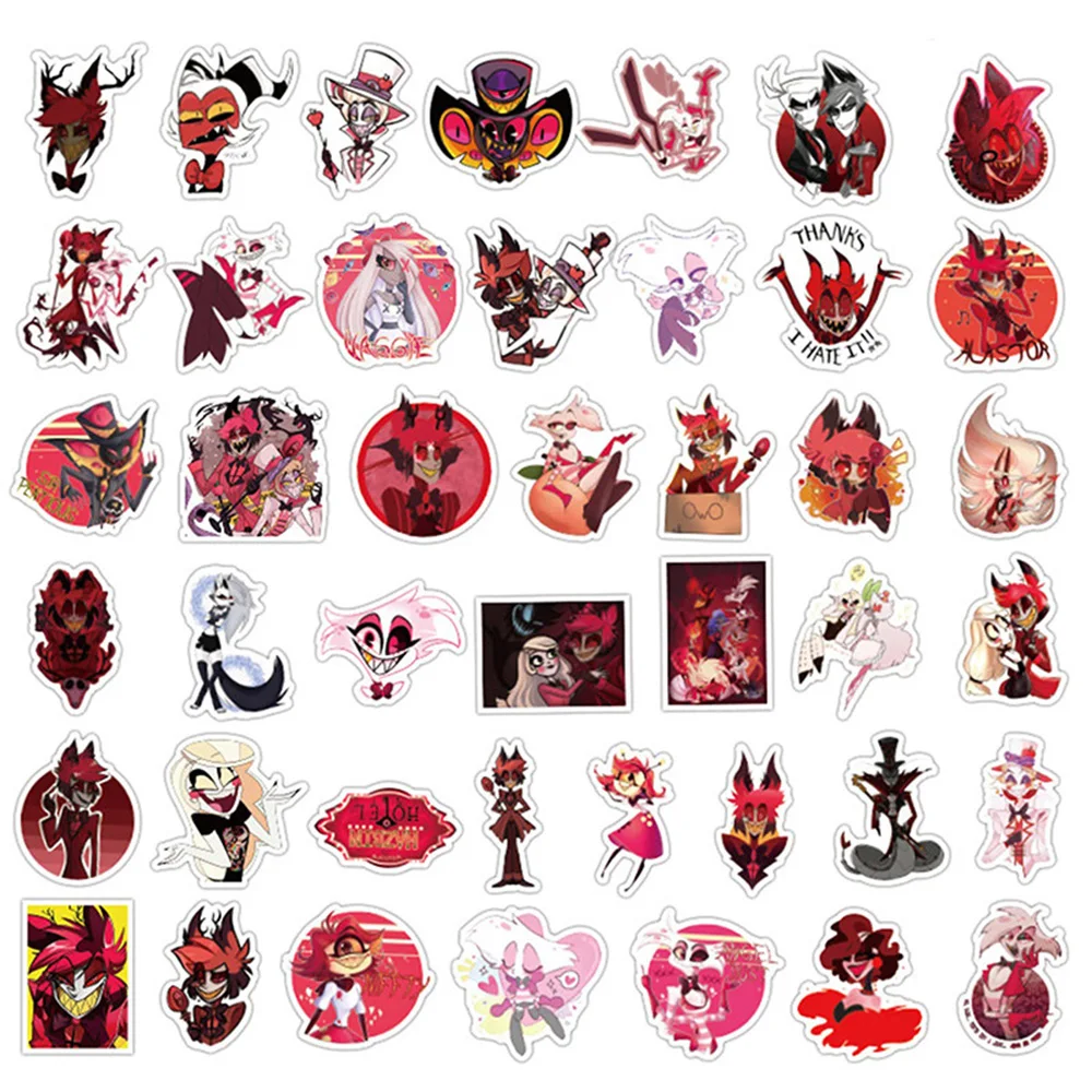 10/30/50 шт. потрясающие аниме-наклейки с боссом крутая мультяшная