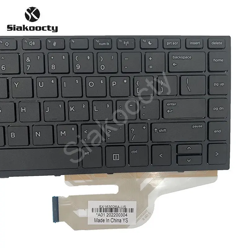 New US laptop keyboard for HP 440 G5/430 G5/445 G5/HSN-Q04C/HSN-Q06C/HSN-Q08C