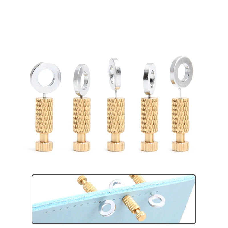 10 шт. иглы для позиционирования кожи Искусственные кожаные шпильки сделай сам