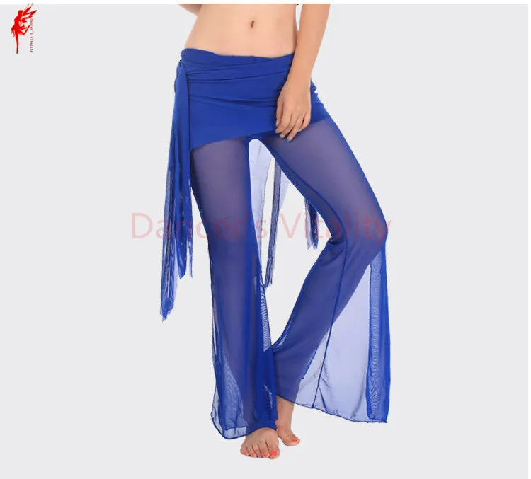 11 цветов Оптовая брюки для танца живота + талия шарф 2 шт. Брюки женщины танец