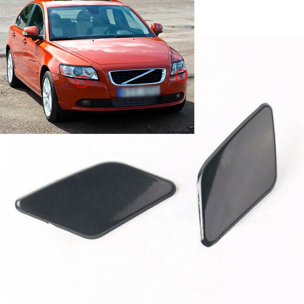 High-strength Headlight Washer Cover Washer Cover For VOLVO S40 V50 09-12 Front Bumper Trim Headlight Washer Cover