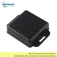 small plastic electronics enclosure for pcb design electrical plastic case diy wall mounted junction boxes 515115mm