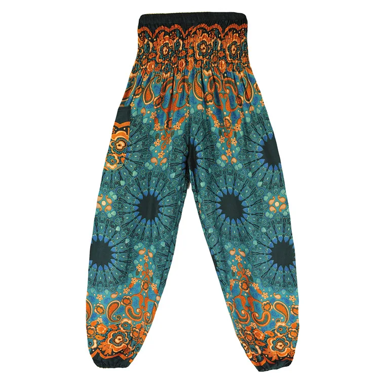 штаны хиппи султанки. штаны гоа. штаны хиппи. широкие летние штаны хиппи. радужные штаны.