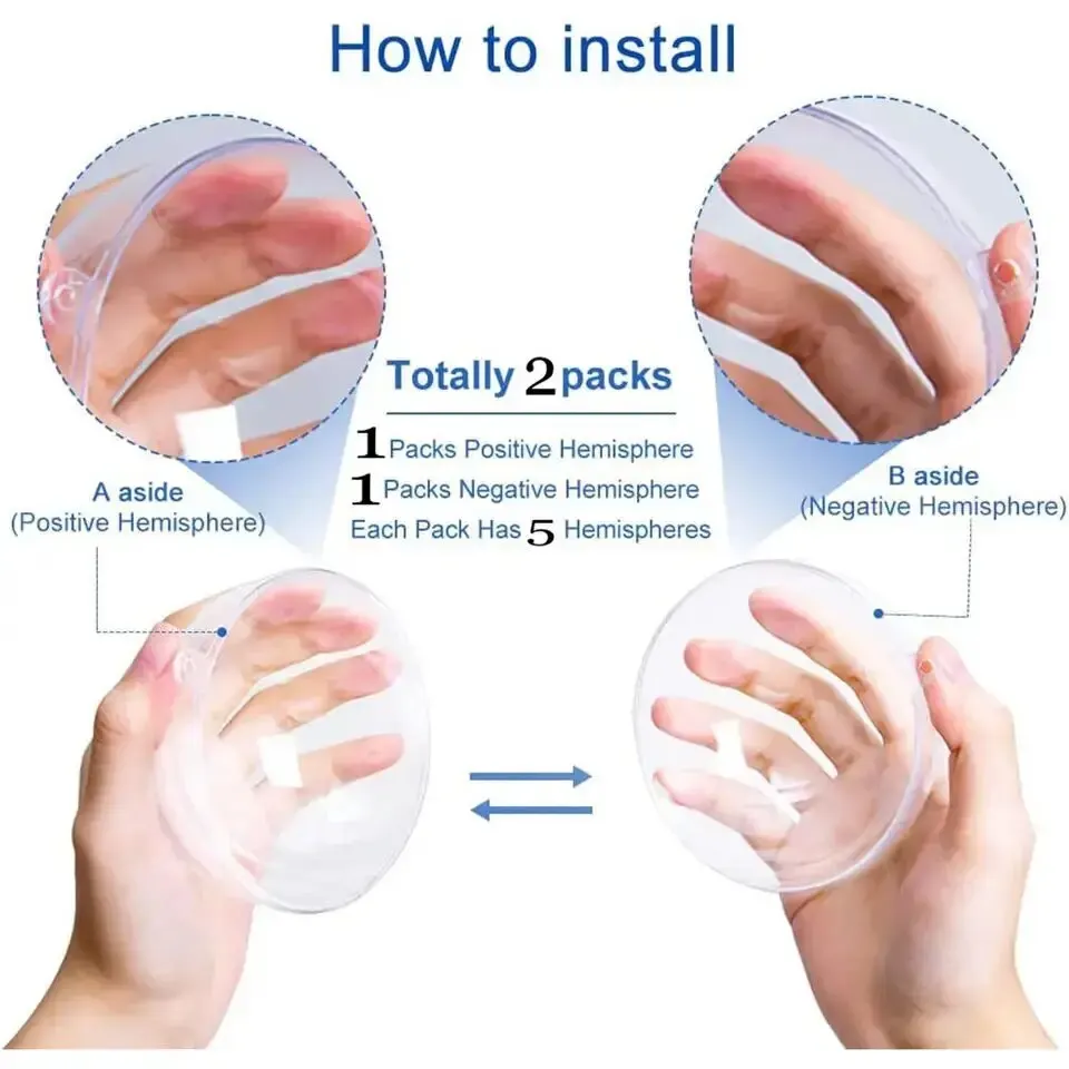 10 шт. шар 4/6/8 см прозрачные открытые пластиковые рождественские украшения