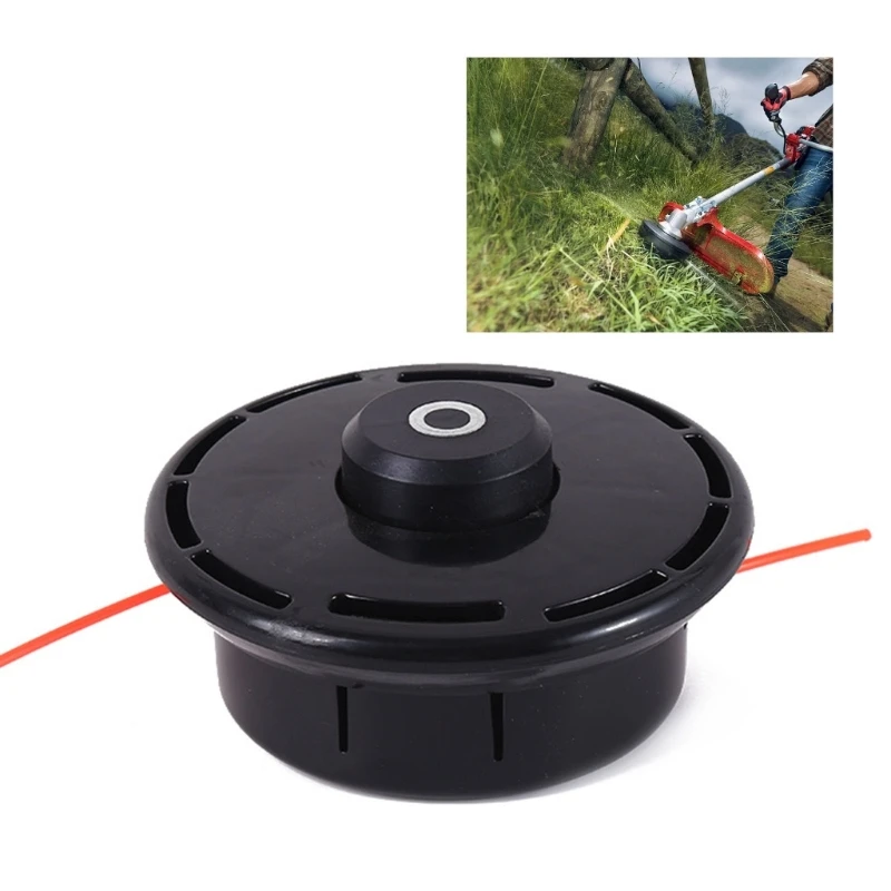 

Grass Trimmer Head Effortlessly Trim with Pre Cut Lines, Fits Multiple Trimmer for All Your Gardening Needs Get Job Done