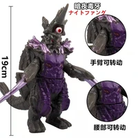 19cm large size soft rubber monster night fang action figures puppets model hand do furnishing articles childrens assembly toys