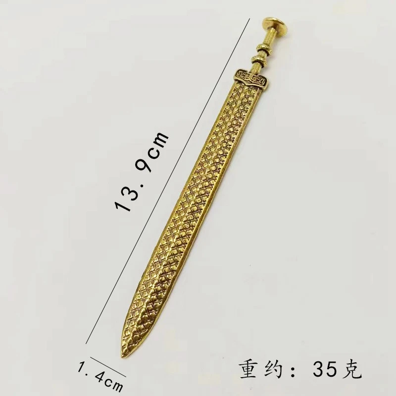 Миниатюра солдата из меди