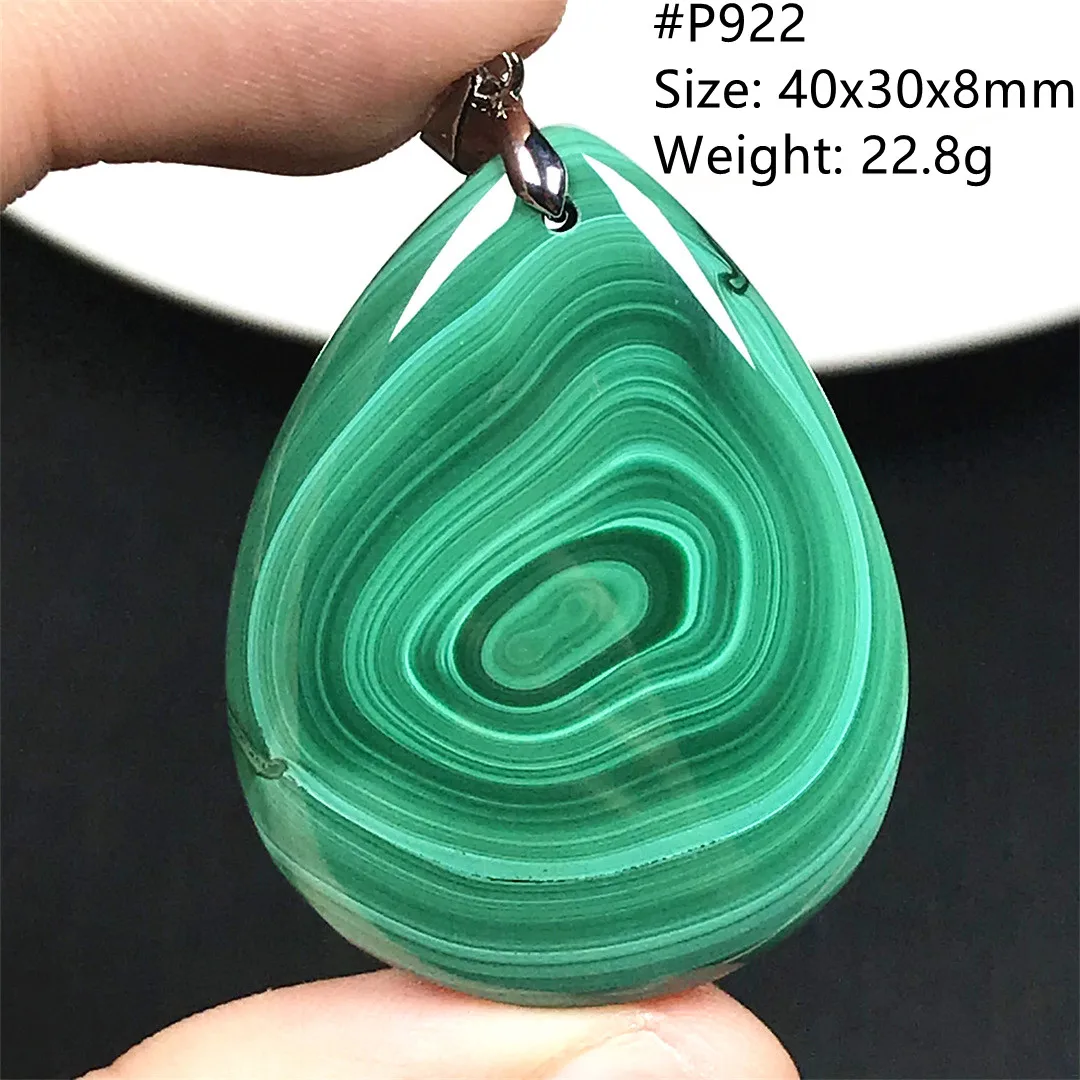 Кулон из натурального зеленого малахита для женщин и мужчин подарок лечебный