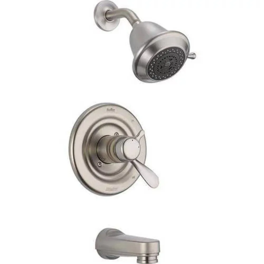 

Delta Classic MonitorÃÃÂ® 17 Series Tub & Shower Trim in Stainless T17430-SS