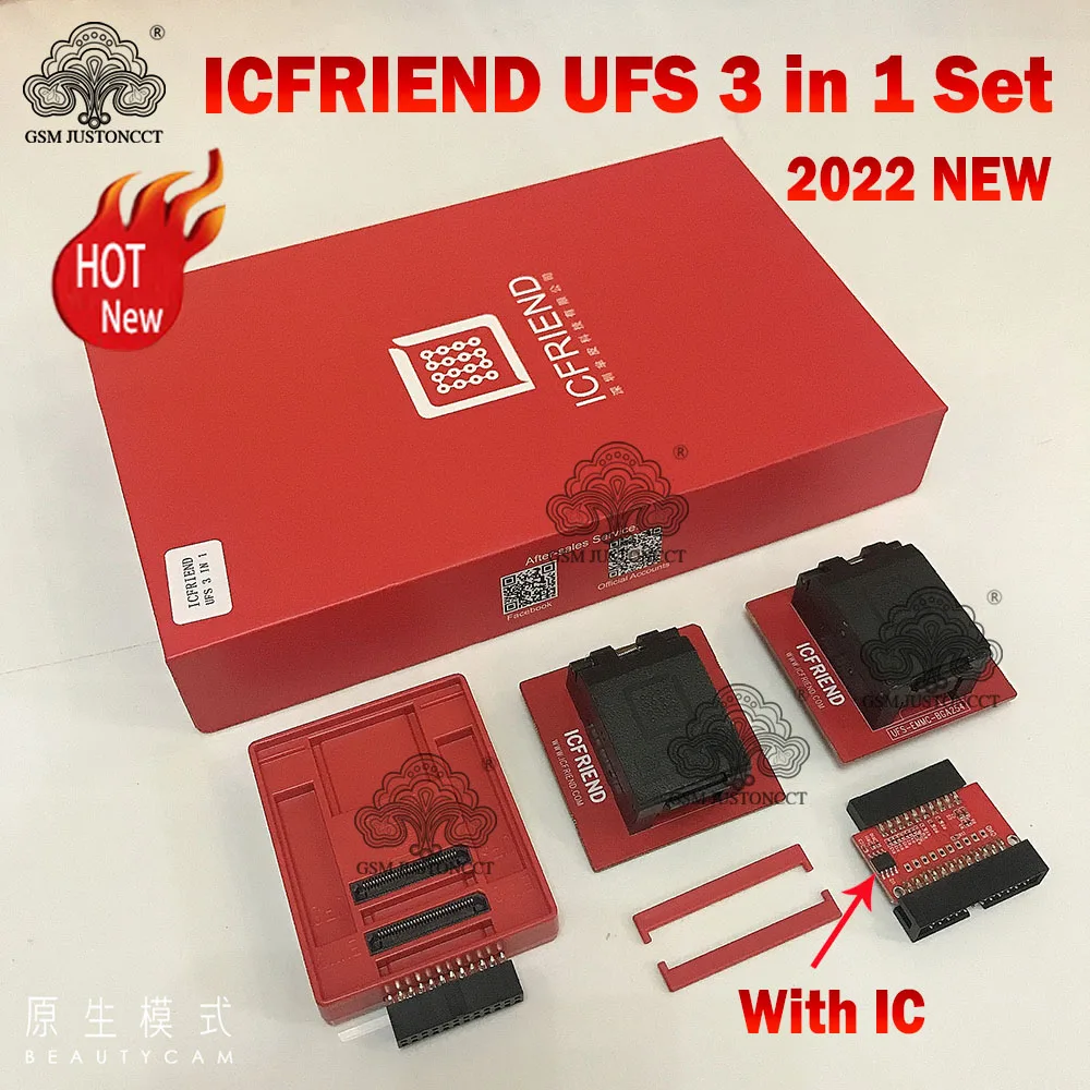 UFS 2019 ICFriend ICs-UFS 3 в 1 поддержка BGA254 BGA153 BGA9 без коробки разъем адаптера PLUS - купить по