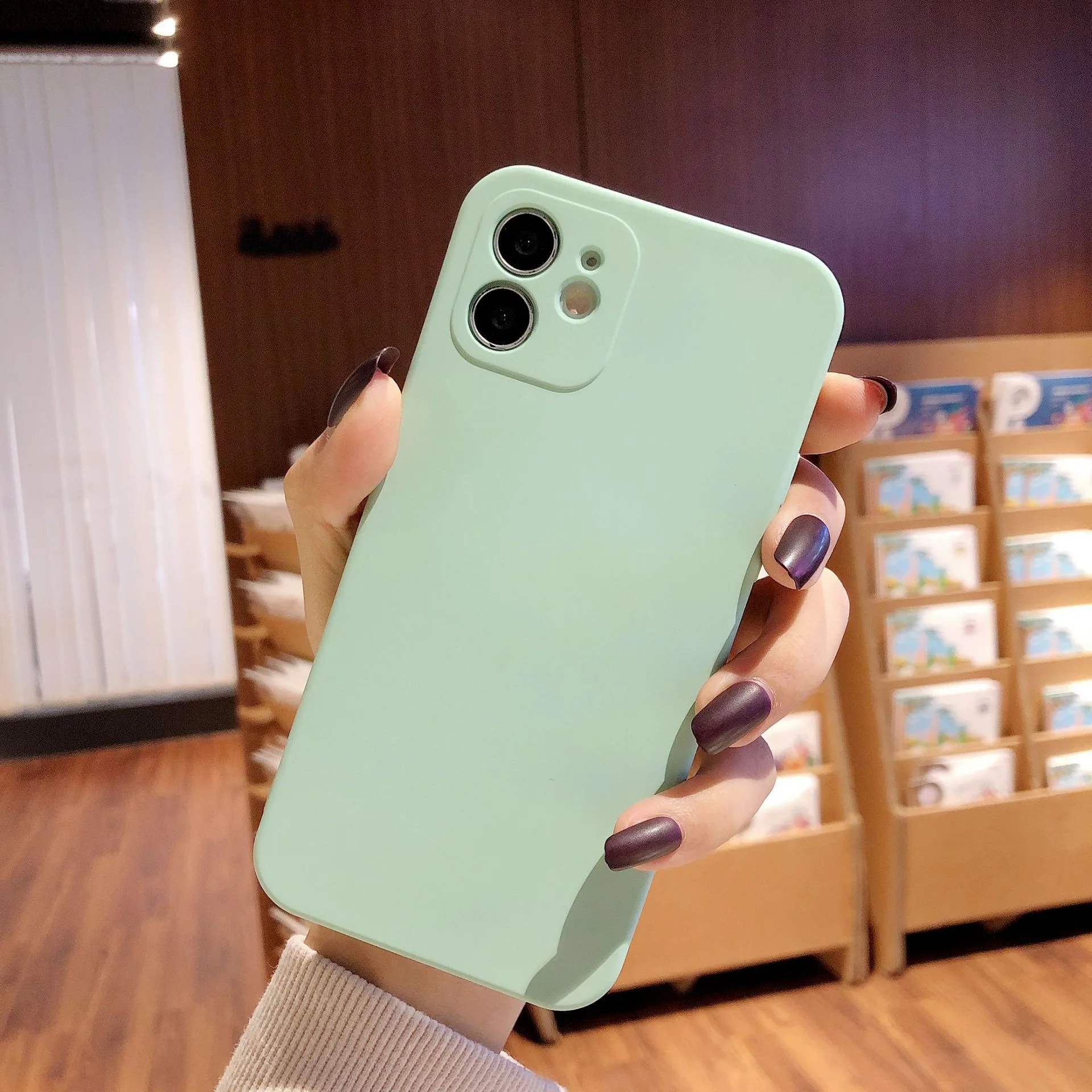 10 шт. 2024 хит продаж силиконовый чехол мягкий ударопрочный для телефона iPhone 15 14 13 12