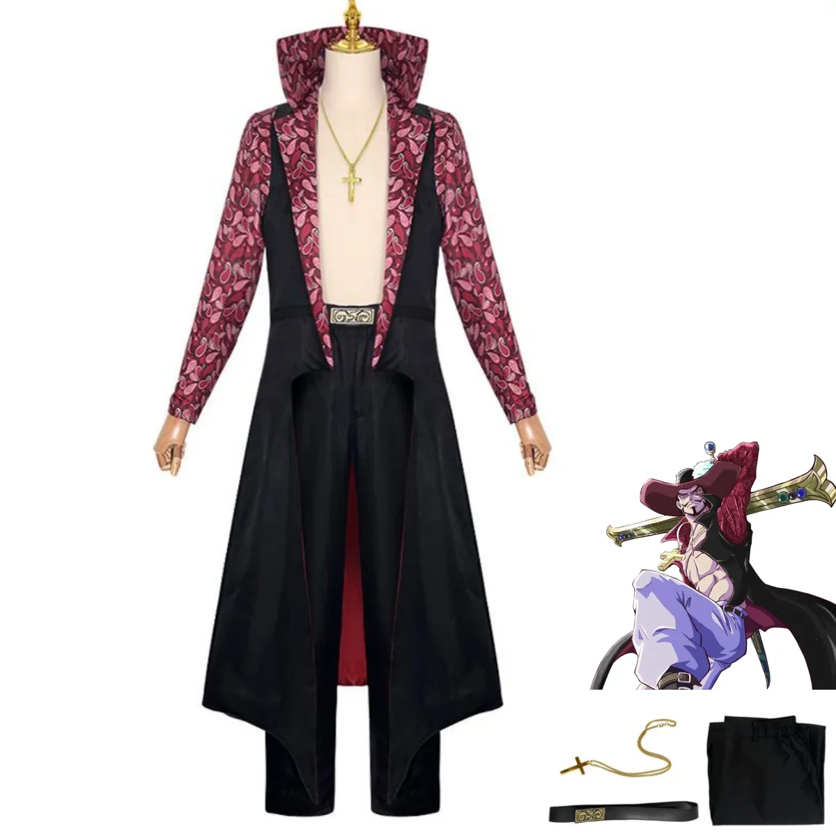 Живые боевые фильмы Дракулы Михоке Косплей Костюм Плащ с воротником-стойкой и