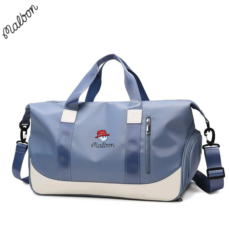 

Сумка для гольфа Malbon Golf 2023, женская сумка для гольфа, водонепроницаемая сумка, дорожные сумки, спортивные сумки, принадлежности для гольфа, Бостонская сумка