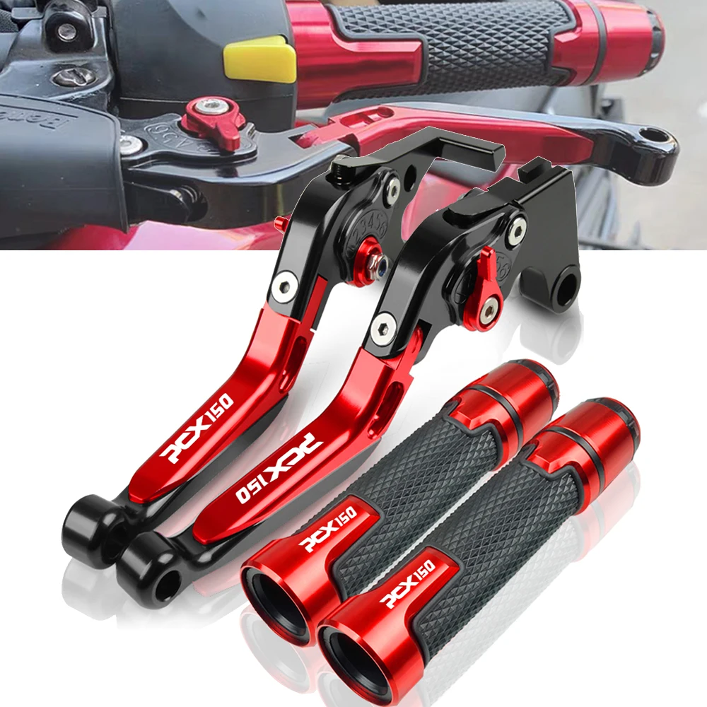 

PCX125 150 A11YEARS Motorcycle Foldable Adjustable Brake Extendable Clutch Lever Hand Grip For Honda PCX 150 2022 2021 2020 2019