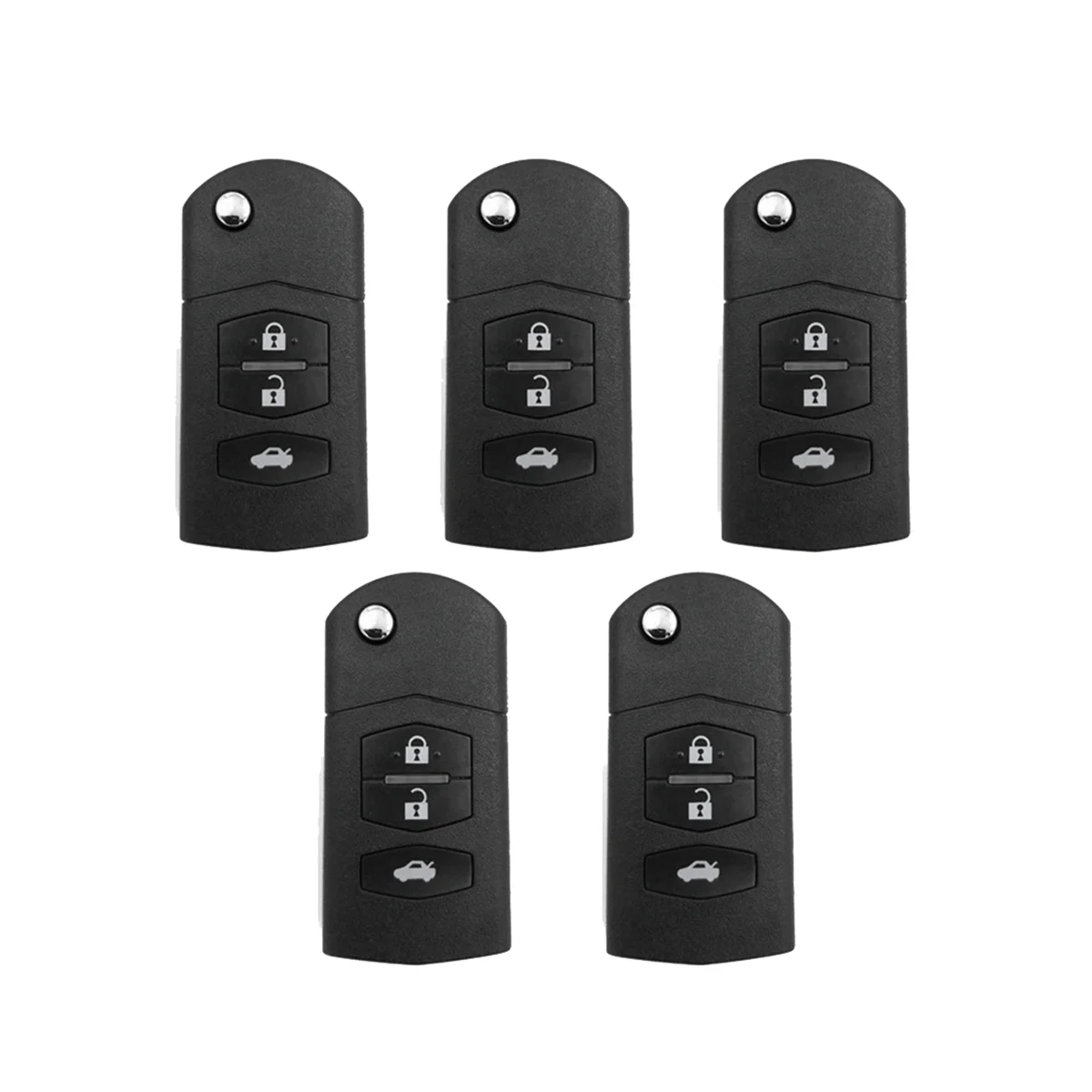 

Универсальный автомобильный пульт дистанционного управления с 3 кнопками B-Series для KD900 KD900 + URG200 -X2, 5 шт.