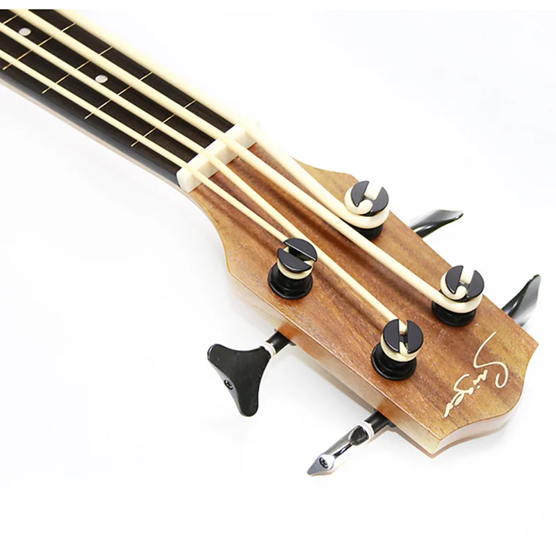 Укулеле U Bass топ твердая акации 30 дюймов электрическая гитара Ubass 4 струны мини-Уке