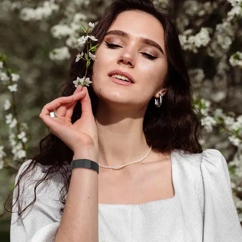 Ремешок Milanese Loop CRESTED для Samsung Galaxy Fit 3