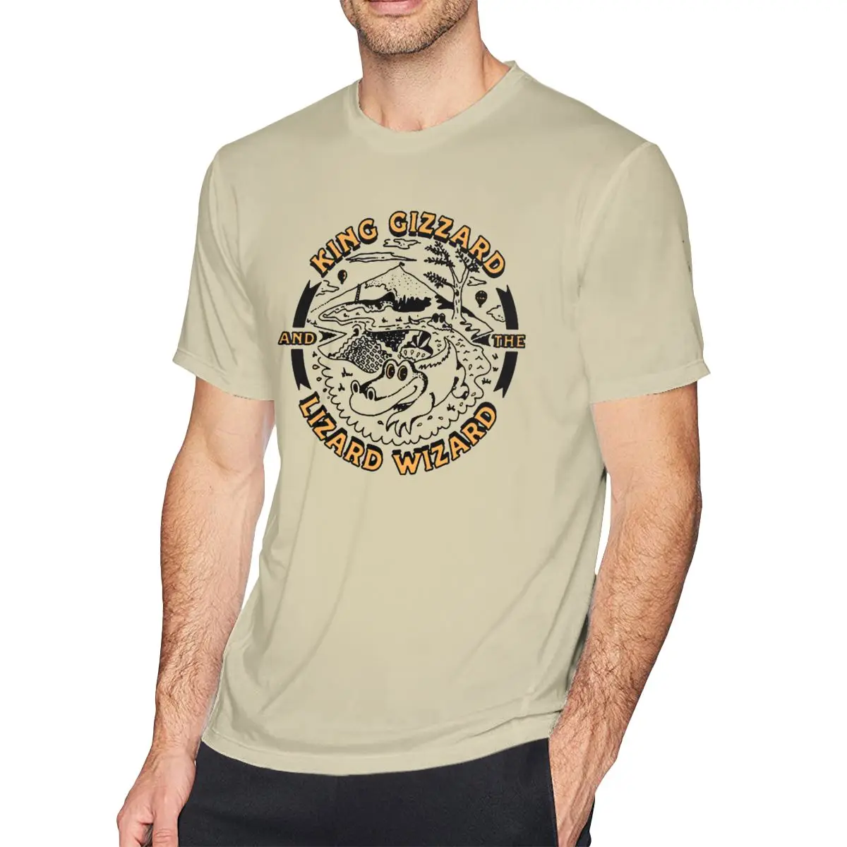 

Unique Gators Vintage T-Shirt for Men Round Collar 100% Cotton T Shirt Short Sleeve Tees New Arrival Clothing