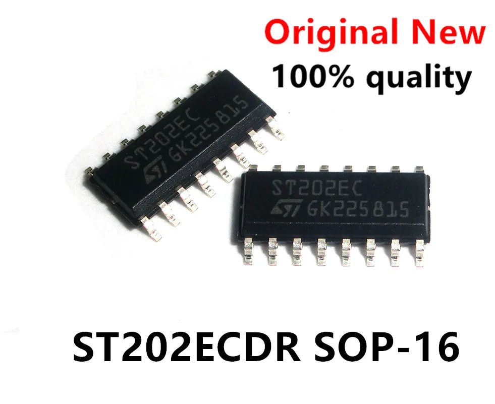 10 шт. новый оригинальный ST202ECDR ST202EC SMT SOP-16 драйвер приемник IC |