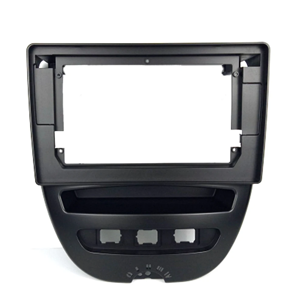 2 Din 10 1-дюймовая рамка автомобильного радиоприемника для Peugeot 107 TOYOTA Aygo CITROEN C1 2005-2014