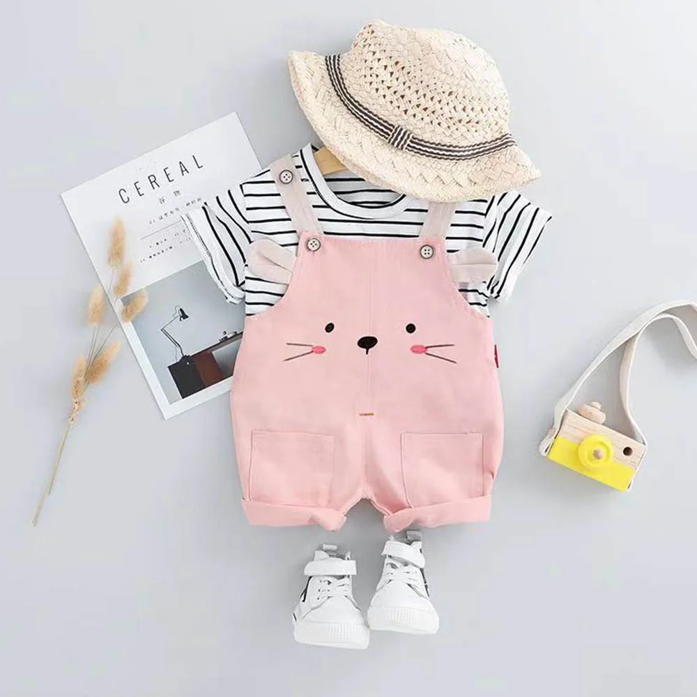 

Детский костюм с коротким рукавом, на возраст 6-2 года