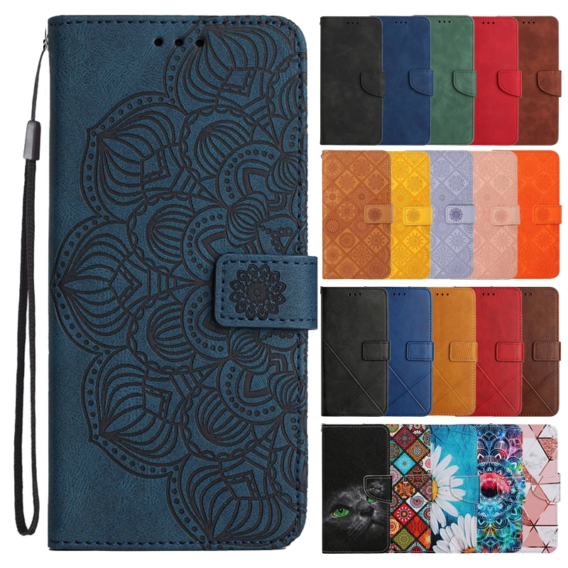 

Кожаный чехол-Бумажник для телефона OPPO A17 A16 A16S A15 A15S A57 5G 2022 A 17 OPPOA17, магнитная подставка, защитный чехол