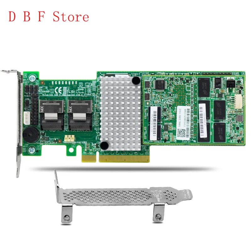 

LSI/AVAGO/Broadcom Raid Controller Card 9270CV-8I Raid 0/1/5/6 1G Cashe