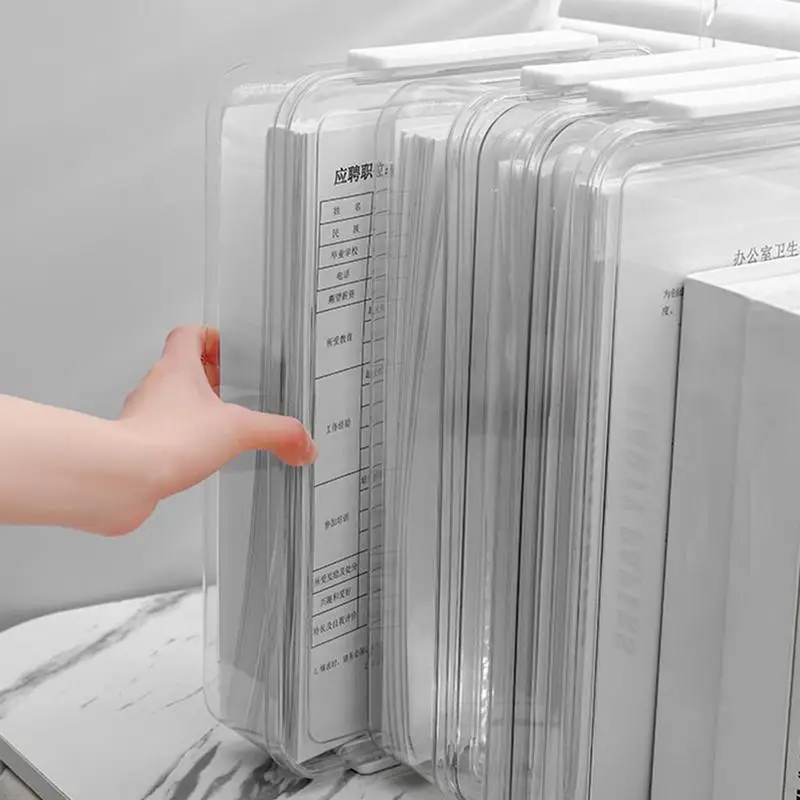 Настольный ящик для хранения документов A4 органайзер с крышкой составной