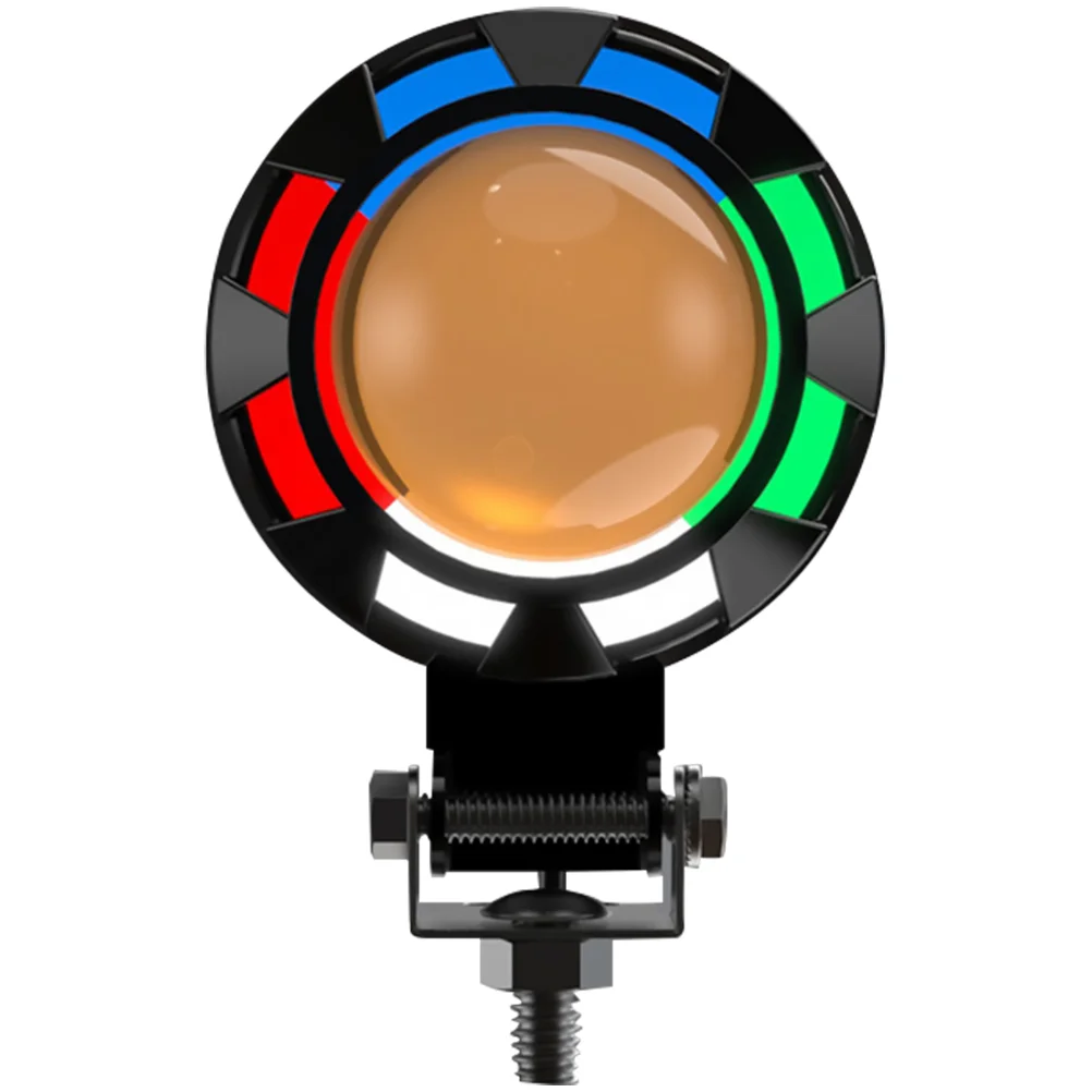 

1Pc Eye Design Durable Motorcycle Working Front Spotlight