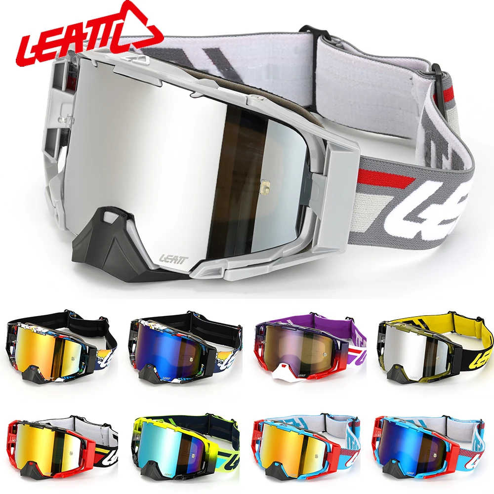 LEATT Velocity 6.5 SNX Iriz противотуманные очки для мотокросса эндуро шлем велосипеда MX MTB