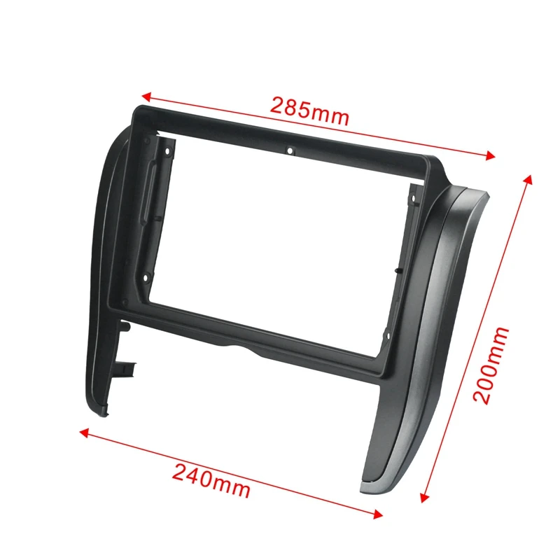 Автомобильный радиоприемник 2DIN 9 дюймов стереопанель рамка для Toyota думатор 2010-2018