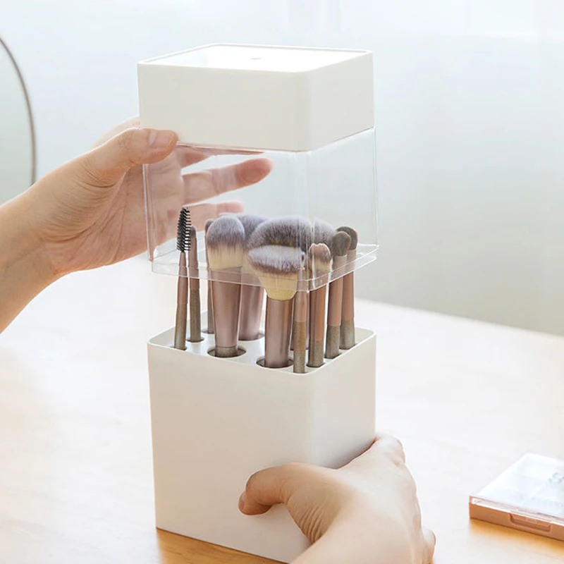 Органайзер для макияжа коробка хранения держатель кистей органайзер косметики