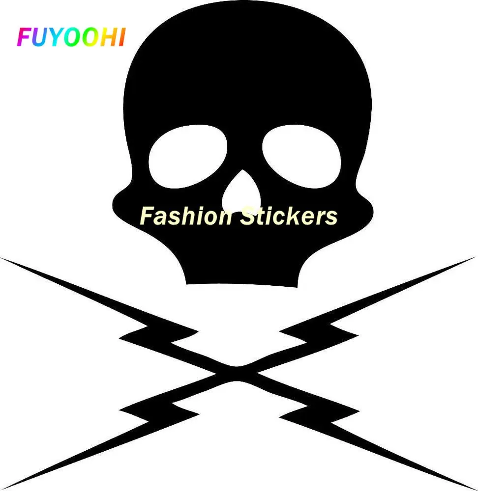 

FUYOOHI Exterior/Protection Fashion Stickers Car Window Decal Truck Outdoor Movie Death Proof Horror Pattern Vinyl Decal Sticker