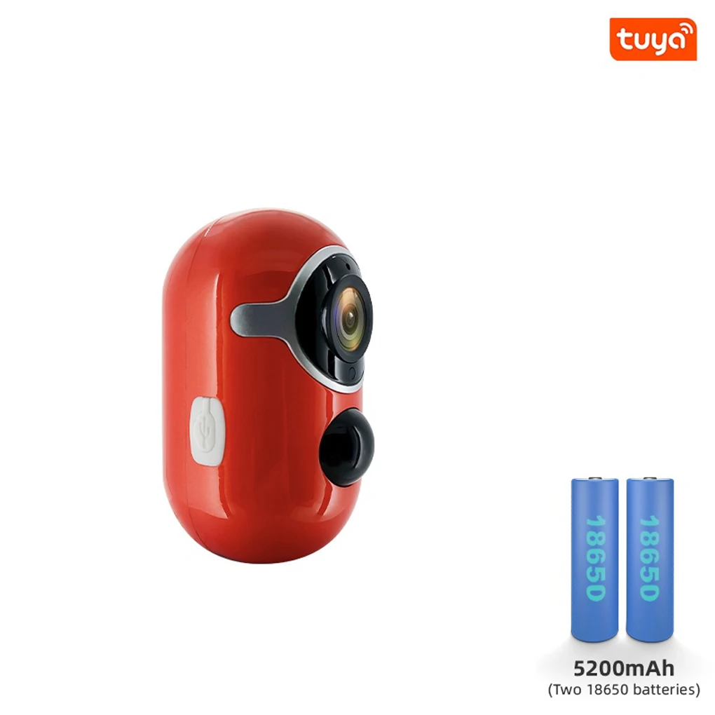 

Motion Detection Camera Bedroom Wide Angle Built-in Microphone Adjustable Video Recorder Rechargeable Camcorder