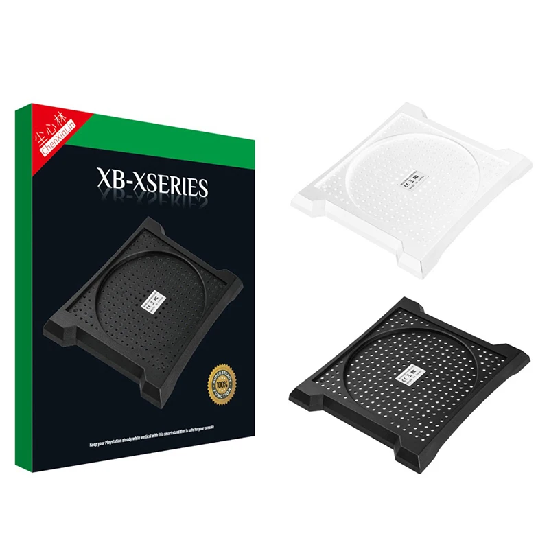 

Game Console Non-slip Vertical Stand Cooling Mount ABS Bracket Holder Dock Base Cradle for Box Series X