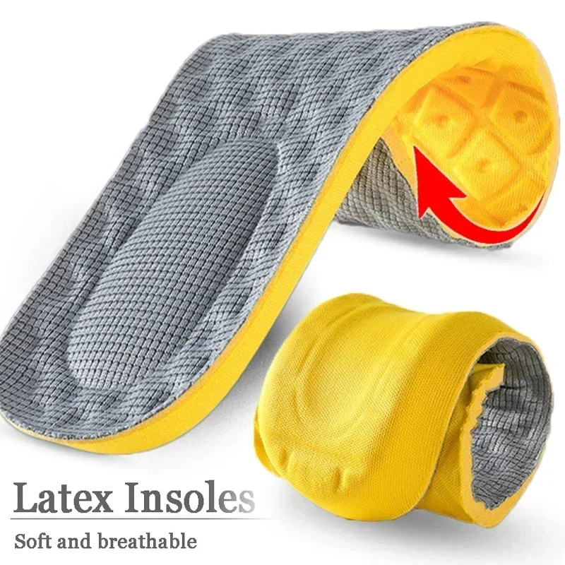 4 шт. дышащие ортопедические стельки из пены с эффектом памяти