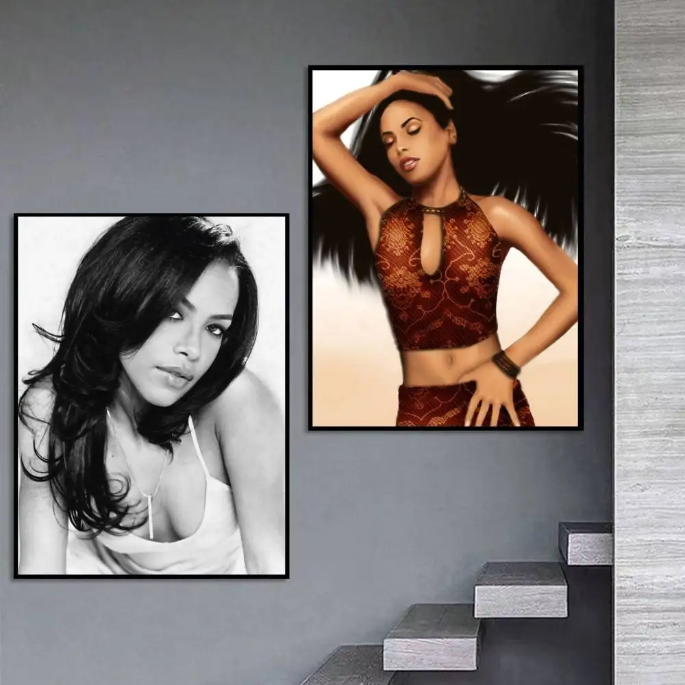 Классический ретро-постер A-Aaliyah y2k с HD-печатью, самоклеящаяся художественная водонепроницаемая бумажная наклейка, декор для стен кофейни, бара, комнаты (art.: 3920dcb474a5b) - 3920dcb474a5b