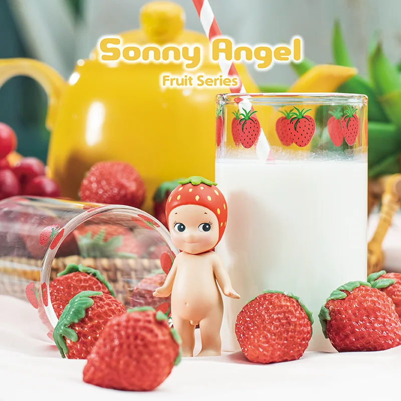 Sonny Angel Fruit Collection Blind Box Cute Action Anime Figure Kawaii Toys Surprise Random Caja Bag Birthday Gift Surprise Doll
