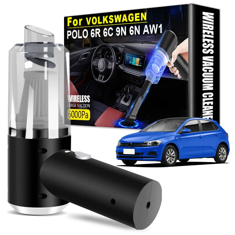 

Handheld Car Cordless Vacuum Cleaner for Car Cleaning Automotive Product Home Appliance for Volkswagen POLO 6R 6C 9N 6N AW1